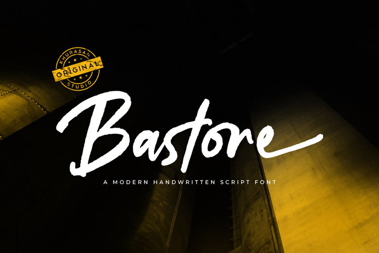 Preview of Bastore Font