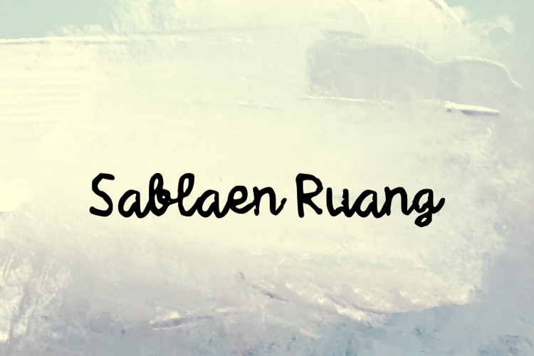 s Sablaen Ruang Font