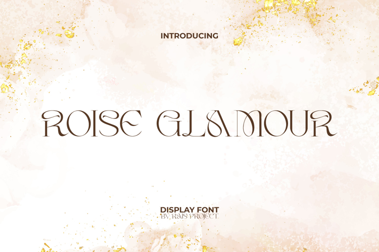 Roise Glamour Font