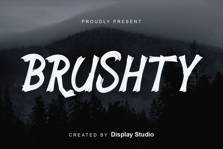 Brushty Font