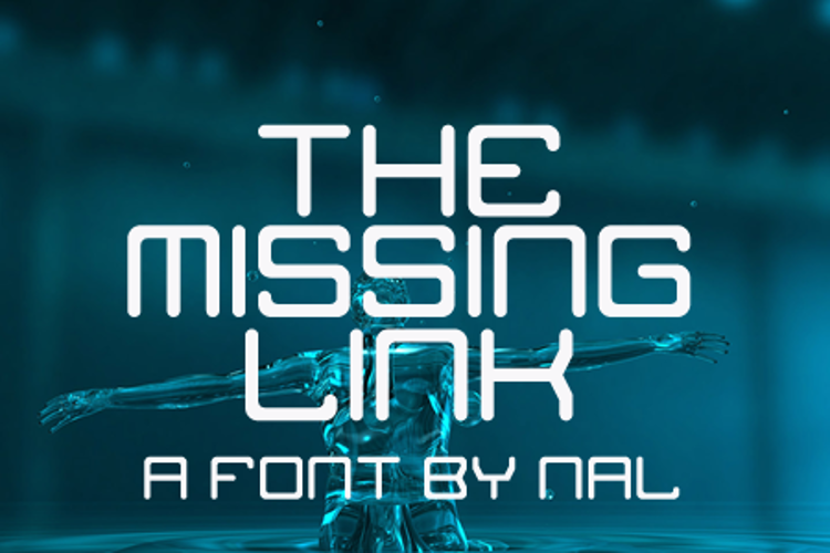 The Missing Link Font
