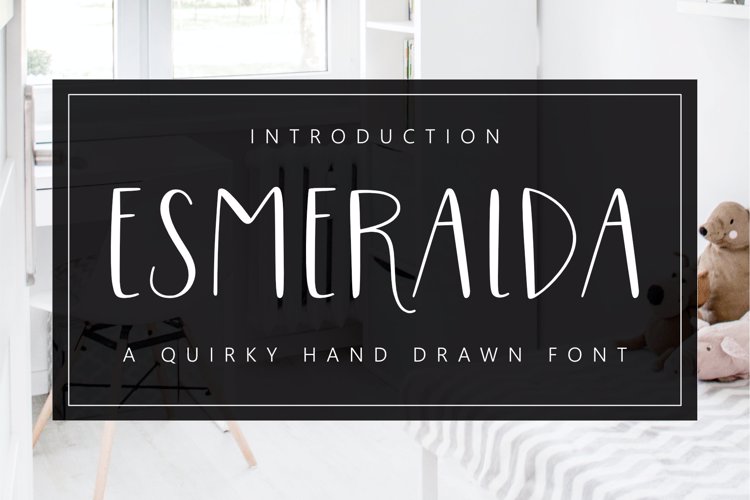 Esmeralda Handwritten Font