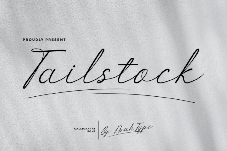 Tailstock Font