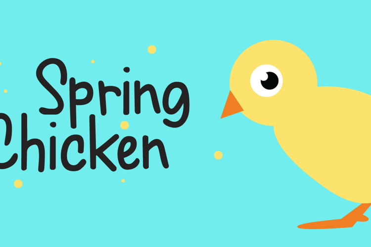 Spring Chicken DEMO Font