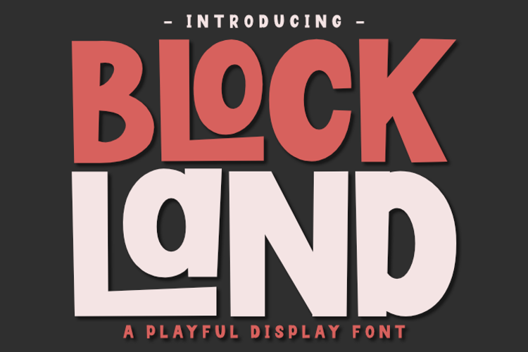 Blockland Font