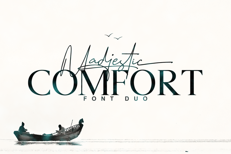 Madjestic Comfort Serif Font