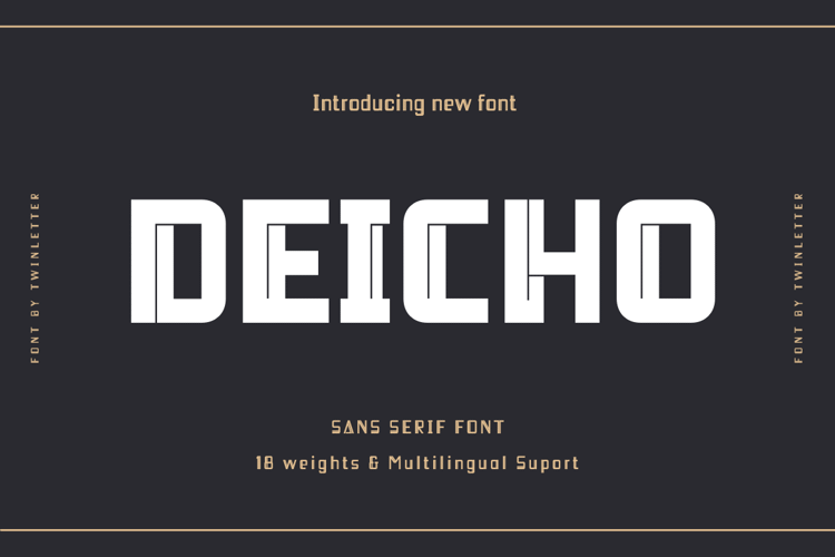 DEICHO Font