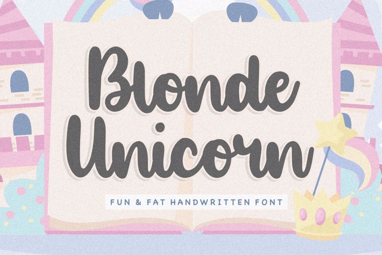 Blonde Unicorn Font