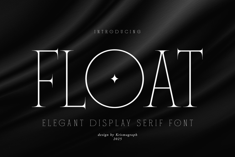 Preview of Float Serif Font