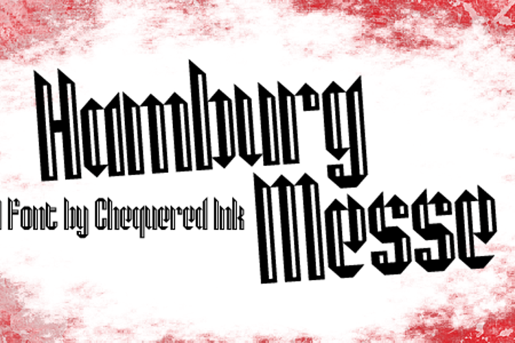 Hamburg Messe Font
