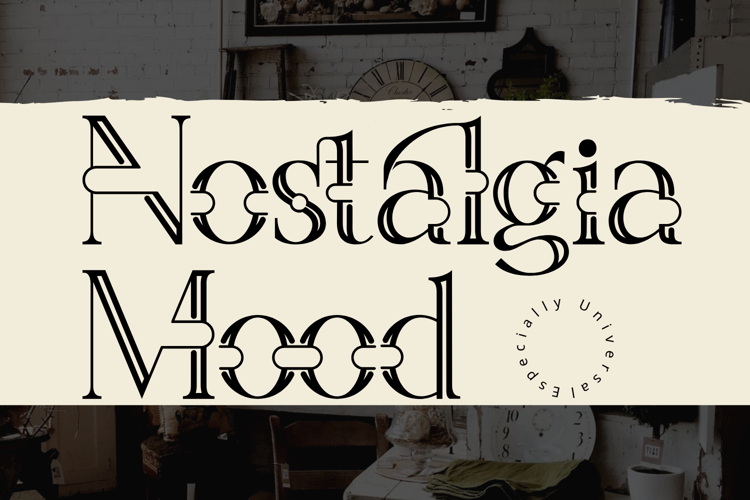 Preview of Especially Universal Font