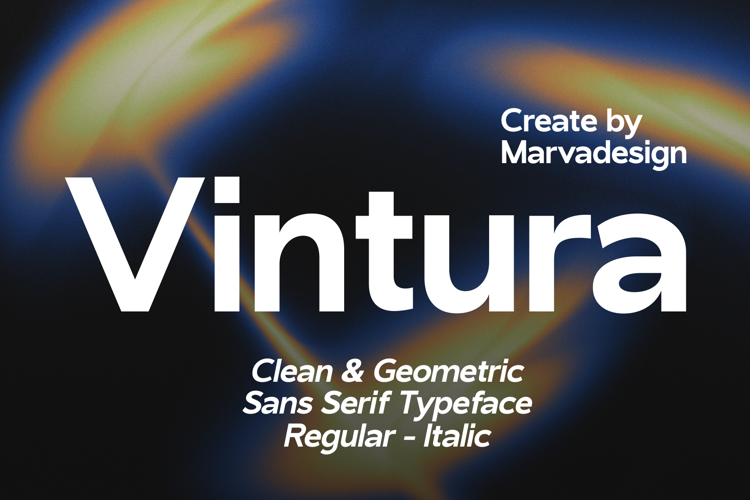 Preview of Vintura Font