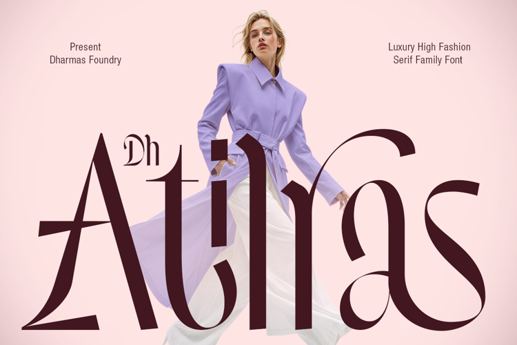 Preview of Dh Atilras Font