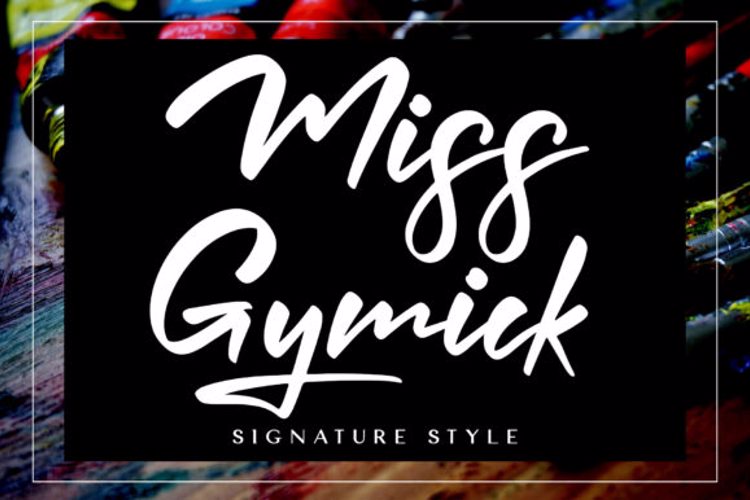 Miss Gymick Font