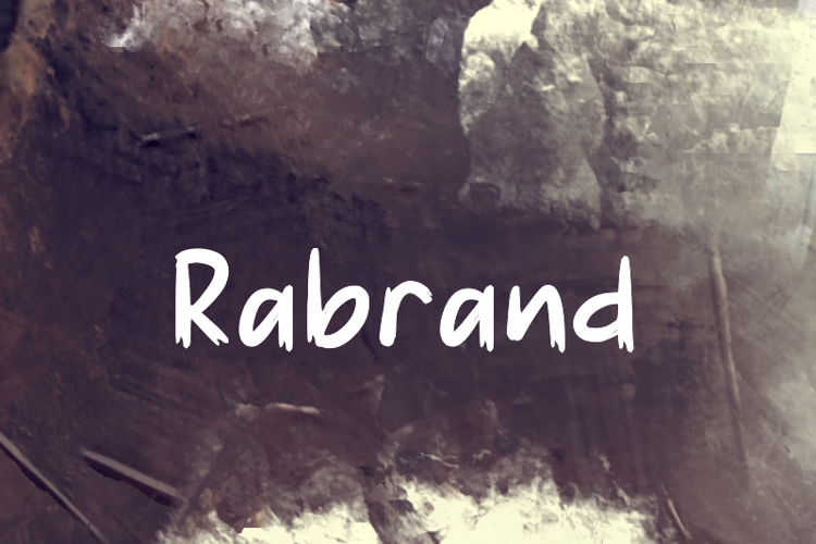 Rabrand Font