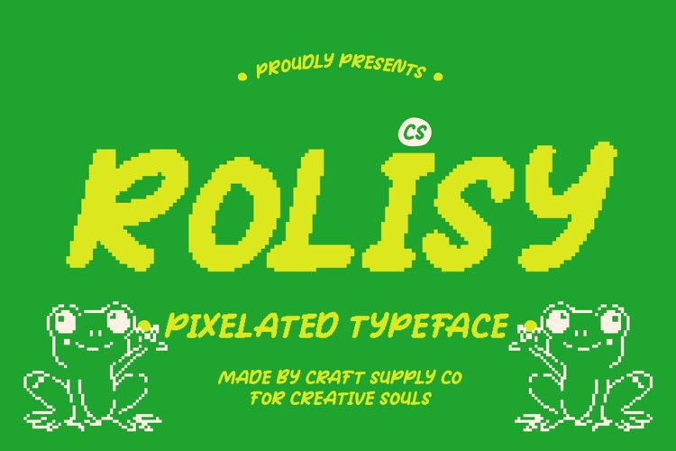 Preview of CS Rolisy Pixel Font