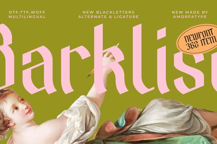 Preview of Barklise Font