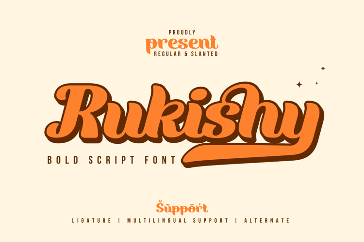 Rukishy Trial Font