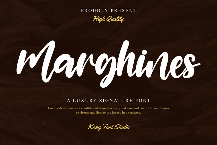 Marghines Font