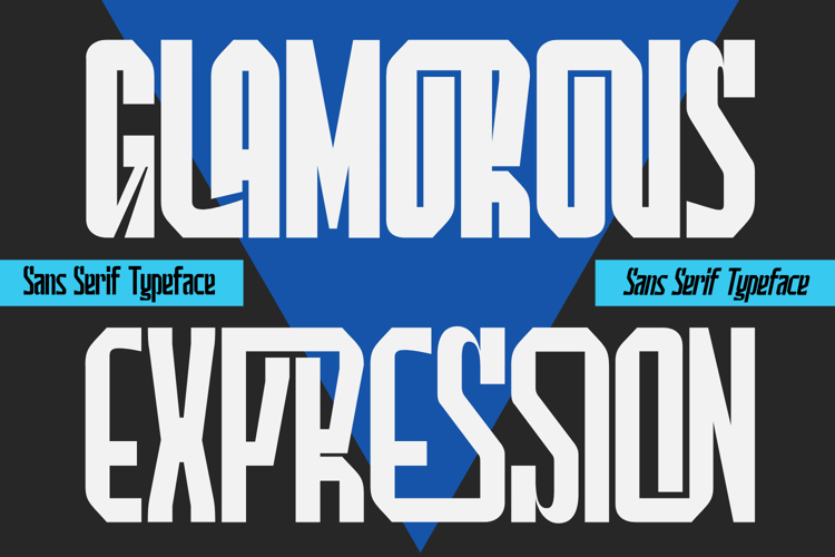 GLAMOROUS EXPRESSION Font