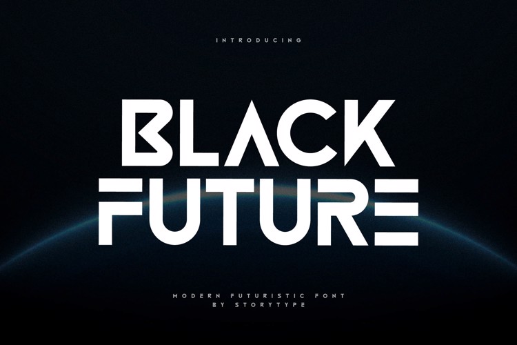 Black Future Font | Storytype Studio | FontSpace