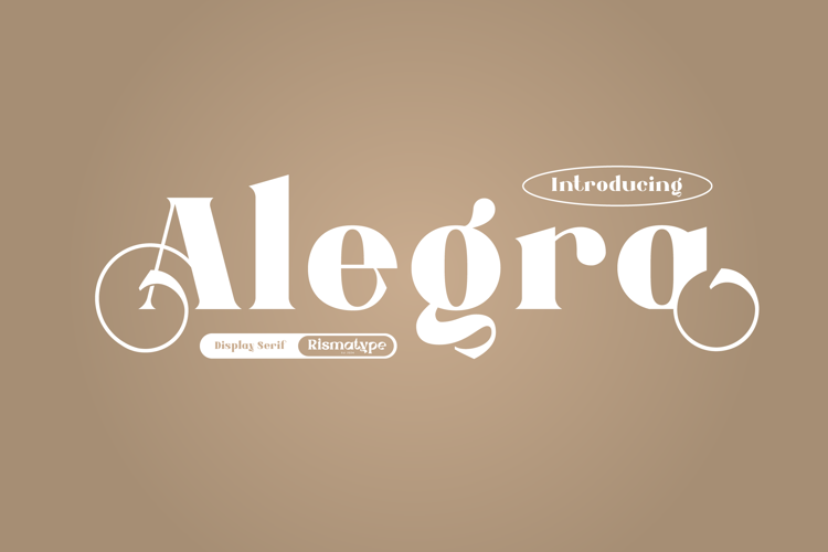 Preview of Alegra Font