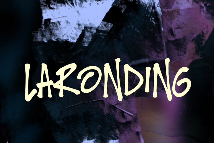 L Laronding Font