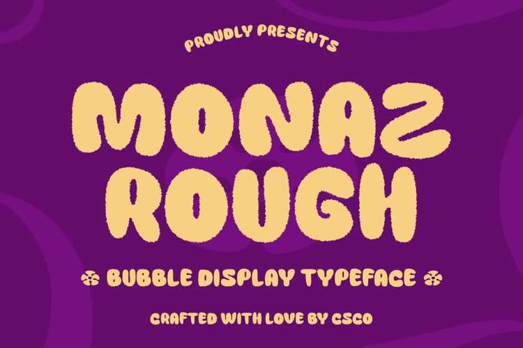 Monaz Rough Font