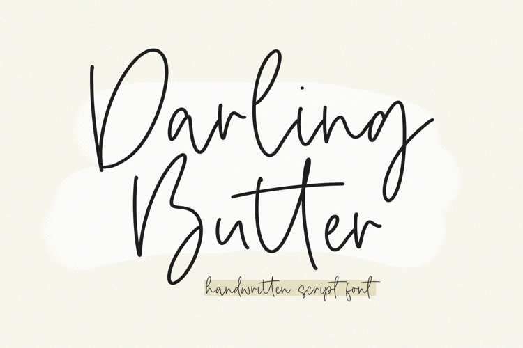 Darling Butter Font