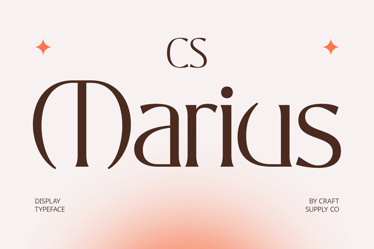 Preview of CS Marius Font