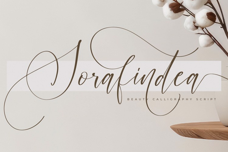 Preview of Sorafindea Font