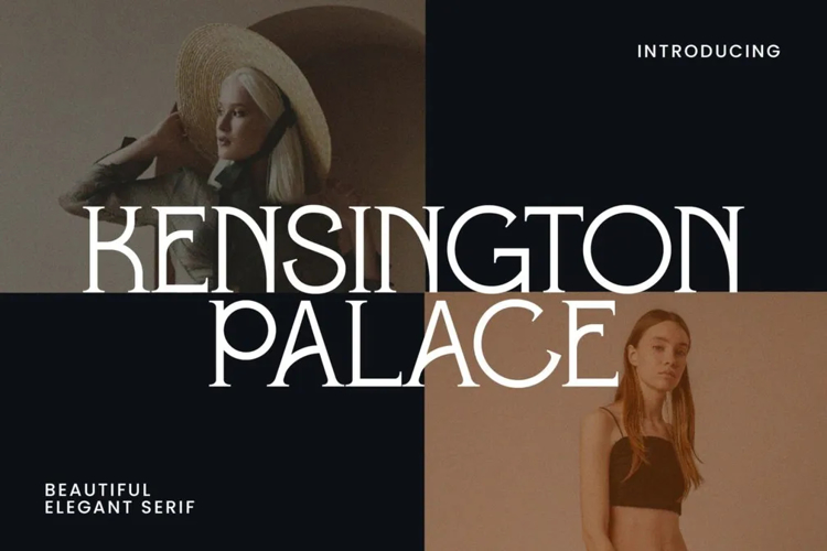 Preview of Kensington Palace Fancy Font