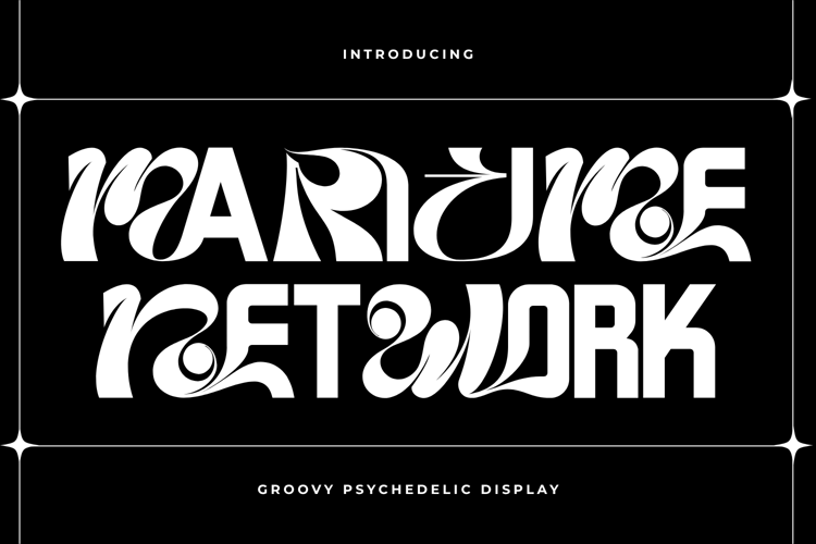 Preview of Maritime Network Font
