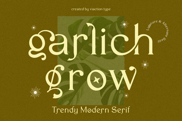 Garlich Grow Font