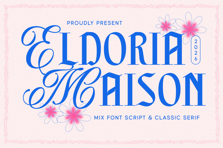 Preview of Eldoria Maison Font