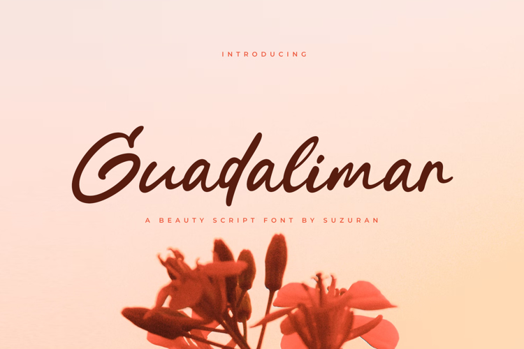 Preview of Guadalimar Font