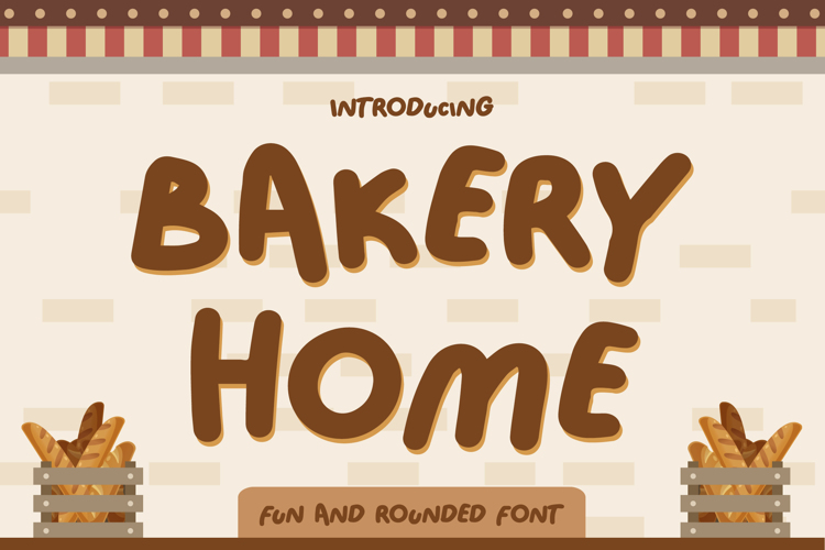 Bakery Home Trial Font