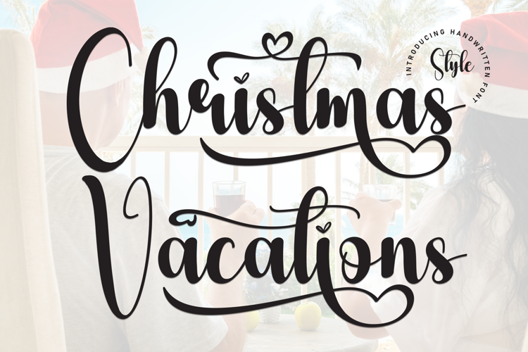 Preview of Christmas Vacations Font