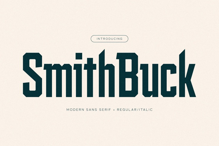 Smith Buck Font