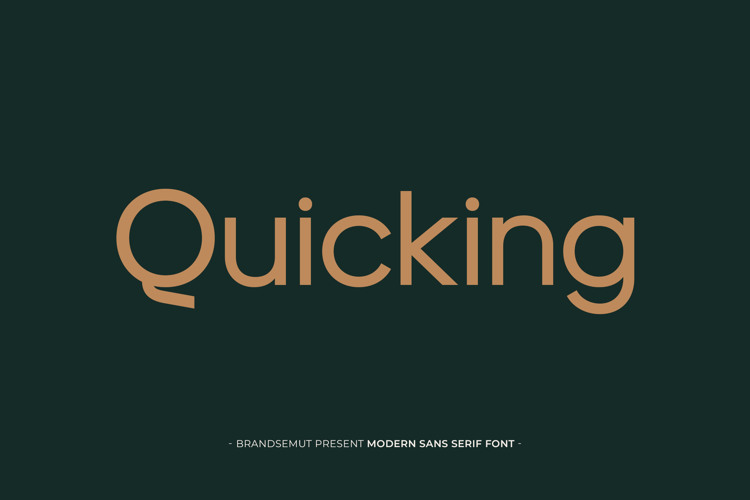 Quicking Font