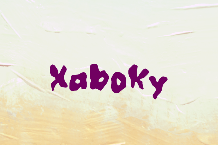 Preview of x Xaboky Font