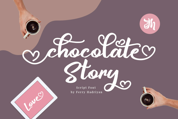 Chocolate Story Font | FHfont | FontSpace