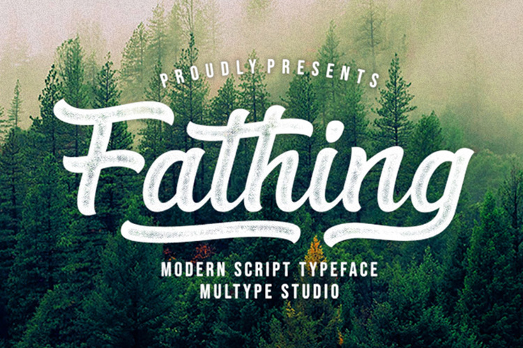 Fathing Font