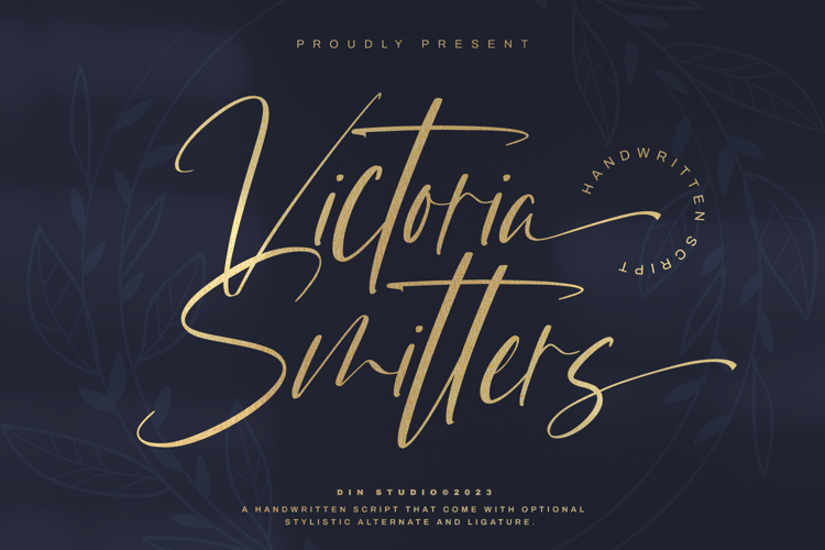 Victoria Smitters Font