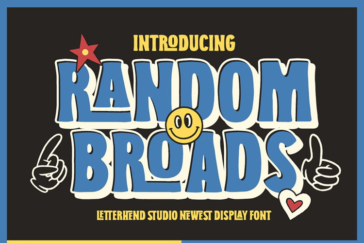 Random Broads Font