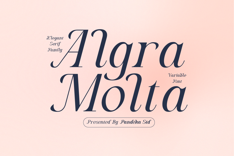 Algra Molta Font