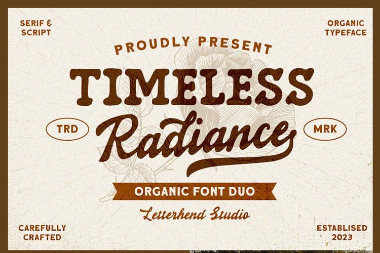 Timeless Radiance Serif Font