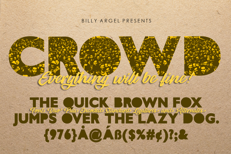 CROWD Font