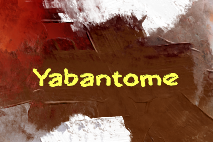 Preview of y  Yabantome Font