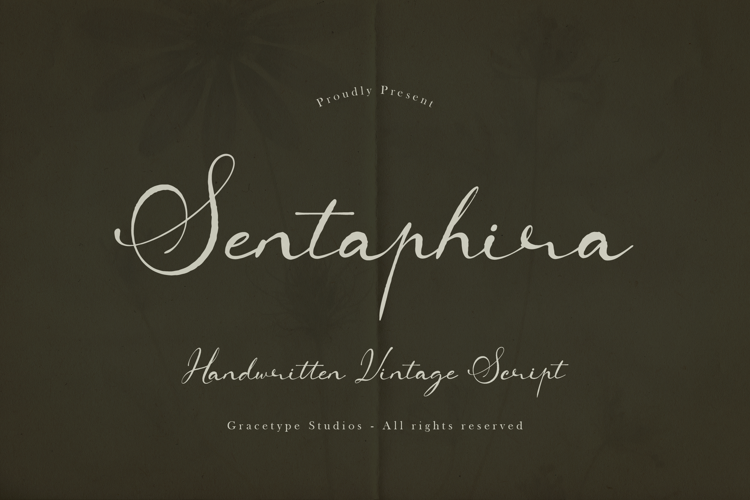 Preview of Sentaphira Font